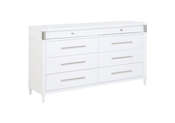 225071KW-S5 Gracemont 5-piece California King Bedroom Set White