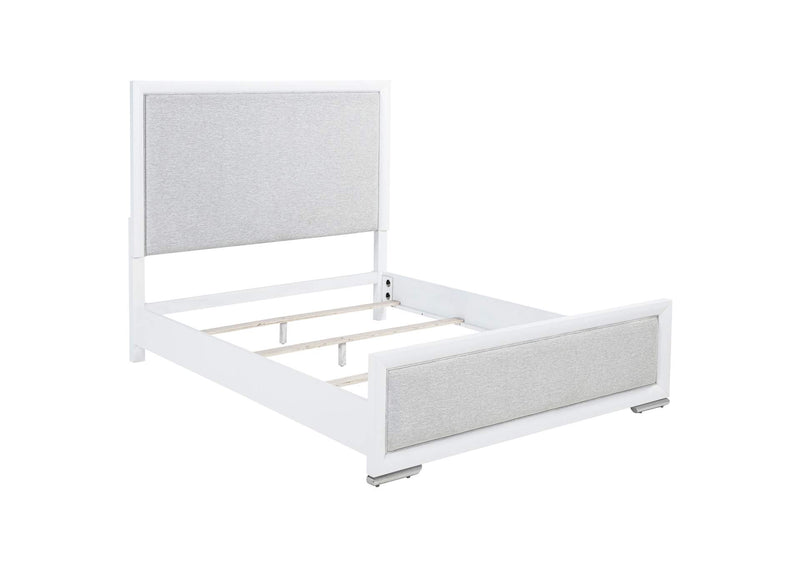 225071Q-S5 Gracemont 5-piece Queen Bedroom Set White
