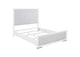 225071Q Gracemont 57-inch Queen Panel Bed Grey and White