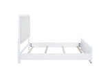 225071Q Gracemont 57-inch Queen Panel Bed Grey and White