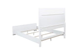 225071Q Gracemont 57-inch Queen Panel Bed Grey and White