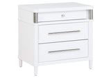 225072 Gracemont 3-drawer Bedroom Nightstand Bedside Table White