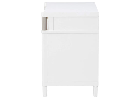 225072 Gracemont 3-drawer Bedroom Nightstand Bedside Table White