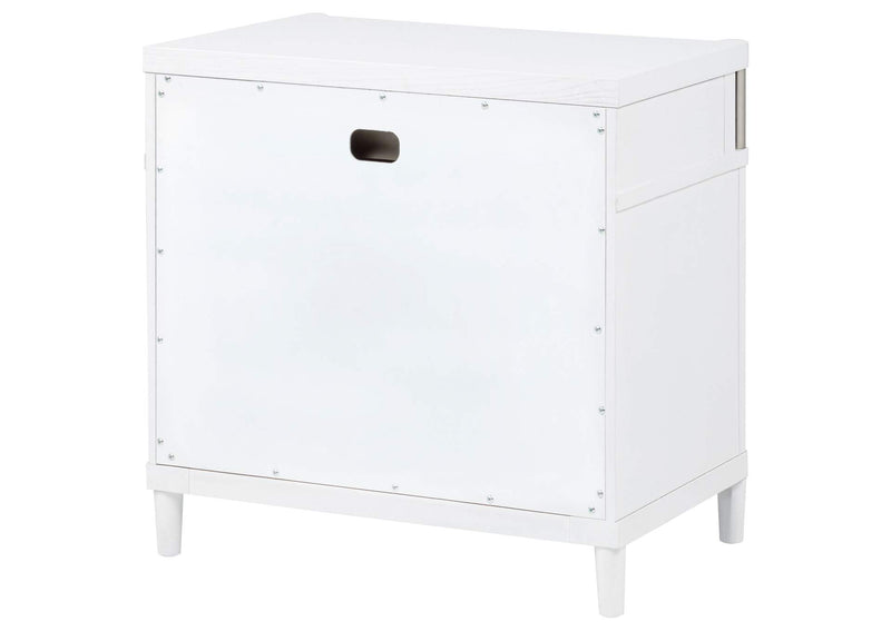 225072 Gracemont 3-drawer Bedroom Nightstand Bedside Table White