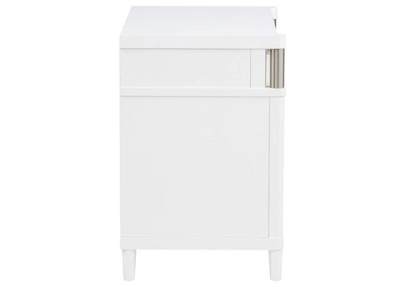 225072 Gracemont 3-drawer Bedroom Nightstand Bedside Table White