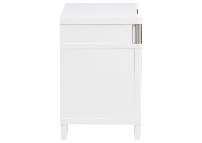225072 Gracemont 3-drawer Bedroom Nightstand Bedside Table White