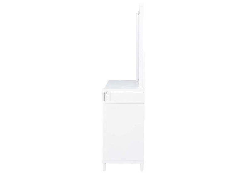 225073M Gracemont 8-drawer Bedroom Dresser with Mirror White