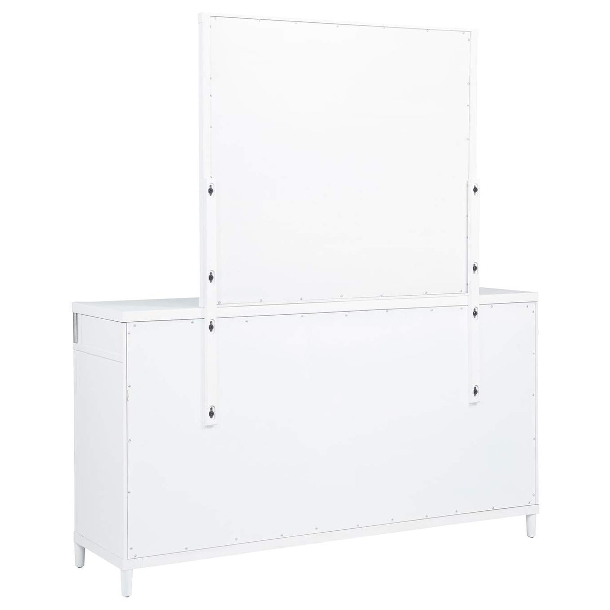 225073M Gracemont 8-drawer Bedroom Dresser with Mirror White