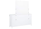 225073M Gracemont 8-drawer Bedroom Dresser with Mirror White
