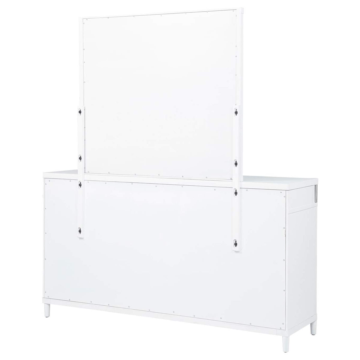 225073M Gracemont 8-drawer Bedroom Dresser with Mirror White