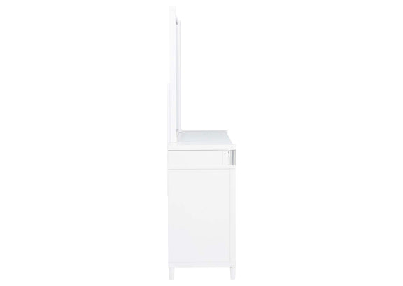 225073M Gracemont 8-drawer Bedroom Dresser with Mirror White