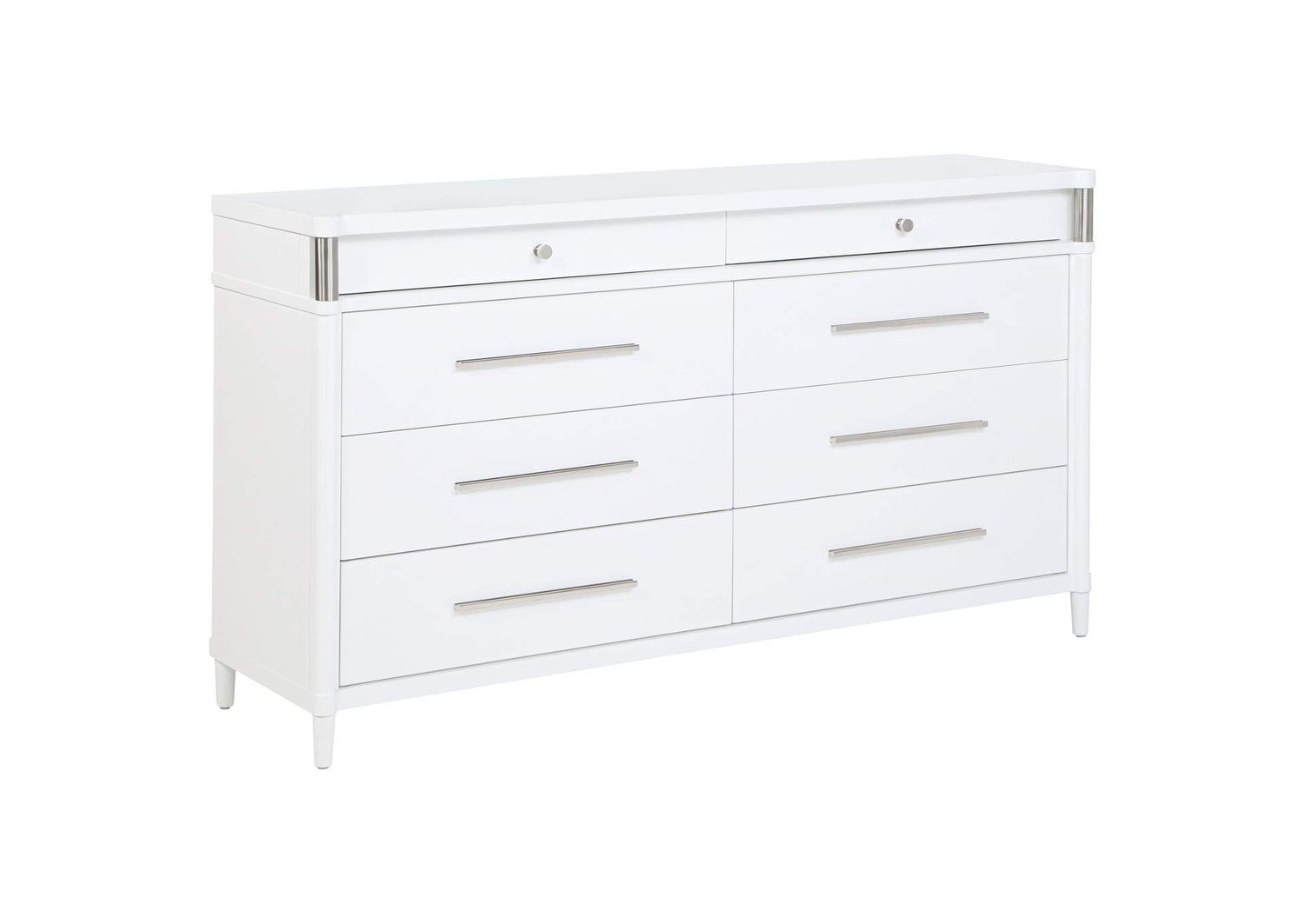 225073 Gracemont 8-drawer Bedroom Dresser Cabinet White
