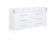 225073 Gracemont 8-drawer Bedroom Dresser Cabinet White