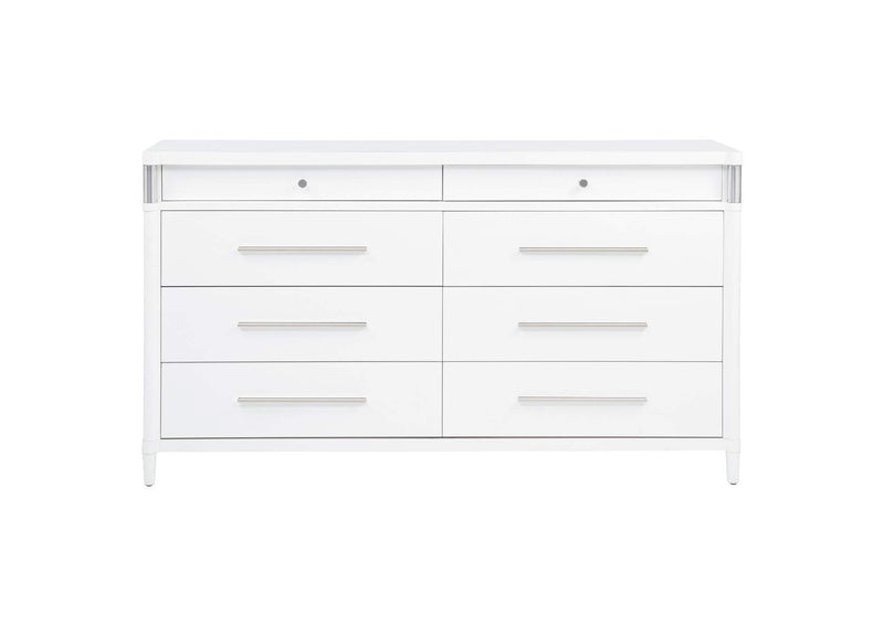 225073 Gracemont 8-drawer Bedroom Dresser Cabinet White