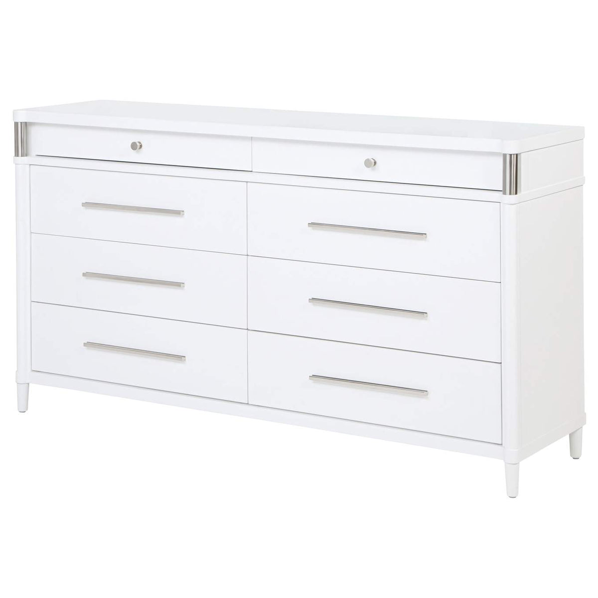 225073 Gracemont 8-drawer Bedroom Dresser Cabinet White