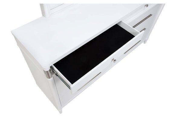 225073 Gracemont 8-drawer Bedroom Dresser Cabinet White