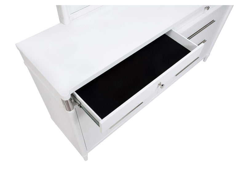 225073 Gracemont 8-drawer Bedroom Dresser Cabinet White