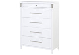 225075 Gracemont 5-drawer Bedroom Chest of Drawers White