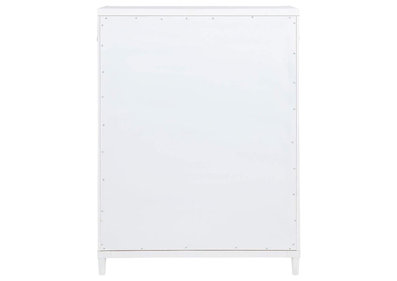 225075 Gracemont 5-drawer Bedroom Chest of Drawers White