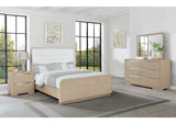 225081Q-S4 Ladera 4-piece Queen Bedroom Set Light Elm