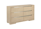 225081Q-S4 Ladera 4-piece Queen Bedroom Set Light Elm