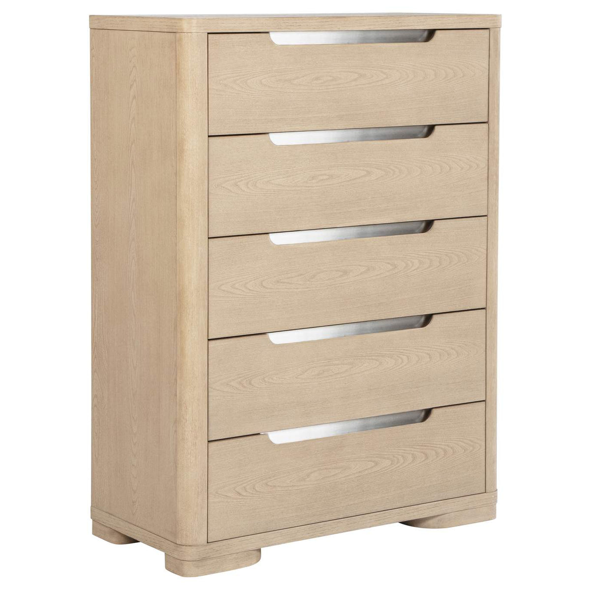 225081Q-S5 Ladera 5-piece Queen Bedroom Set Light Elm