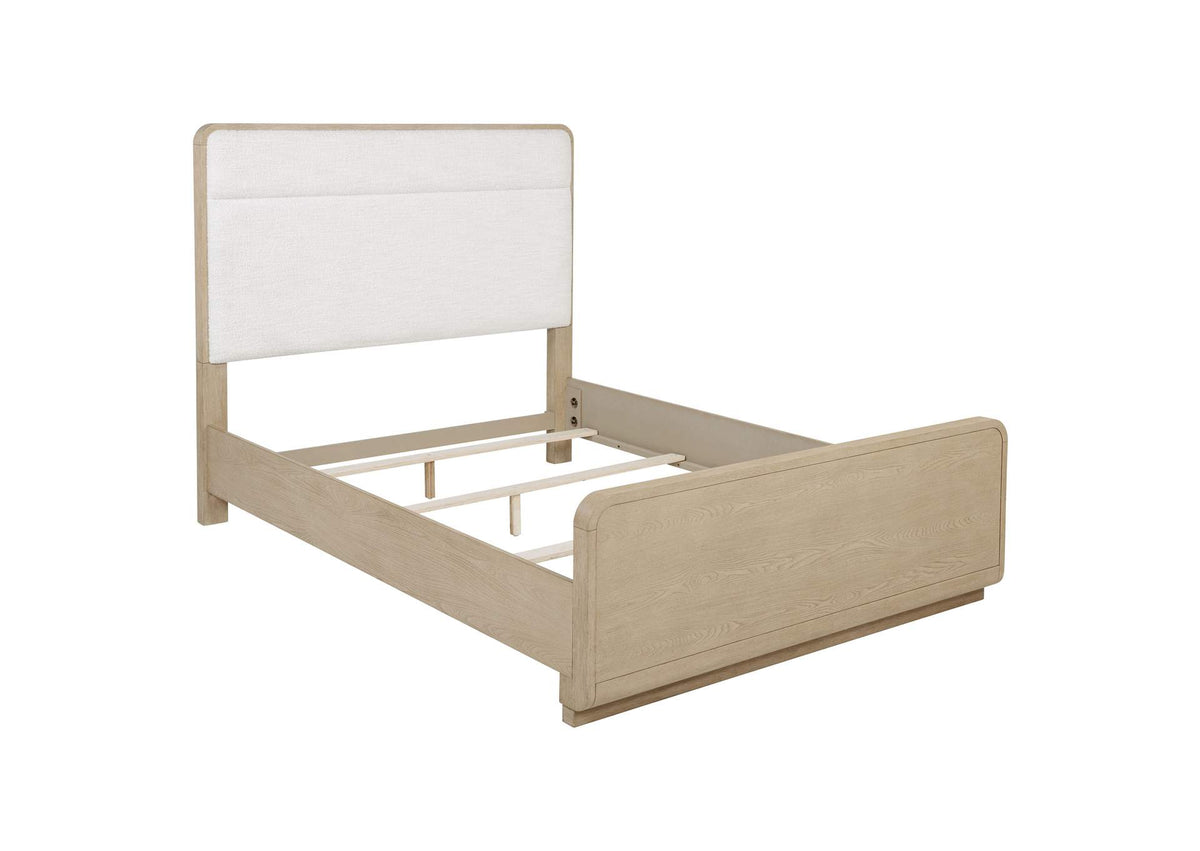 225081Q Ladera 56-inch Queen Panel Bed Light Elm