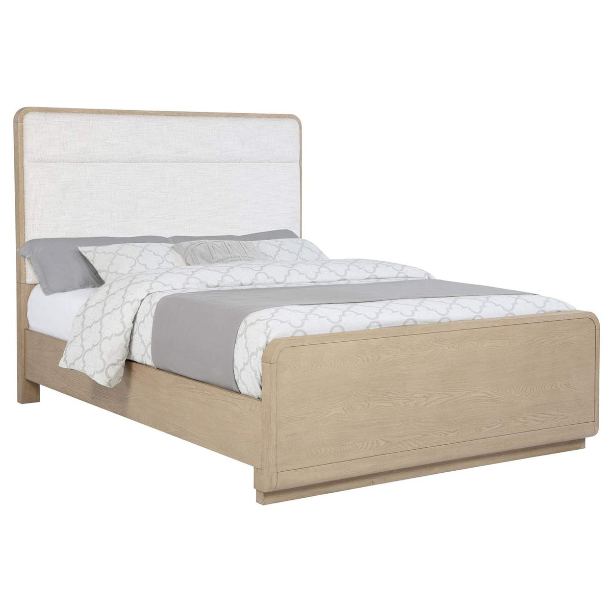 225081Q Ladera 56-inch Queen Panel Bed Light Elm