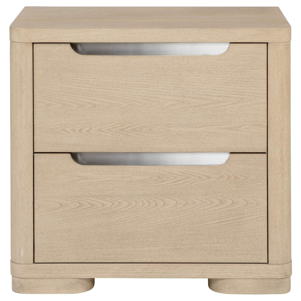 225082 Ladera 2-drawer Nightstand Bedside Table Light Elm