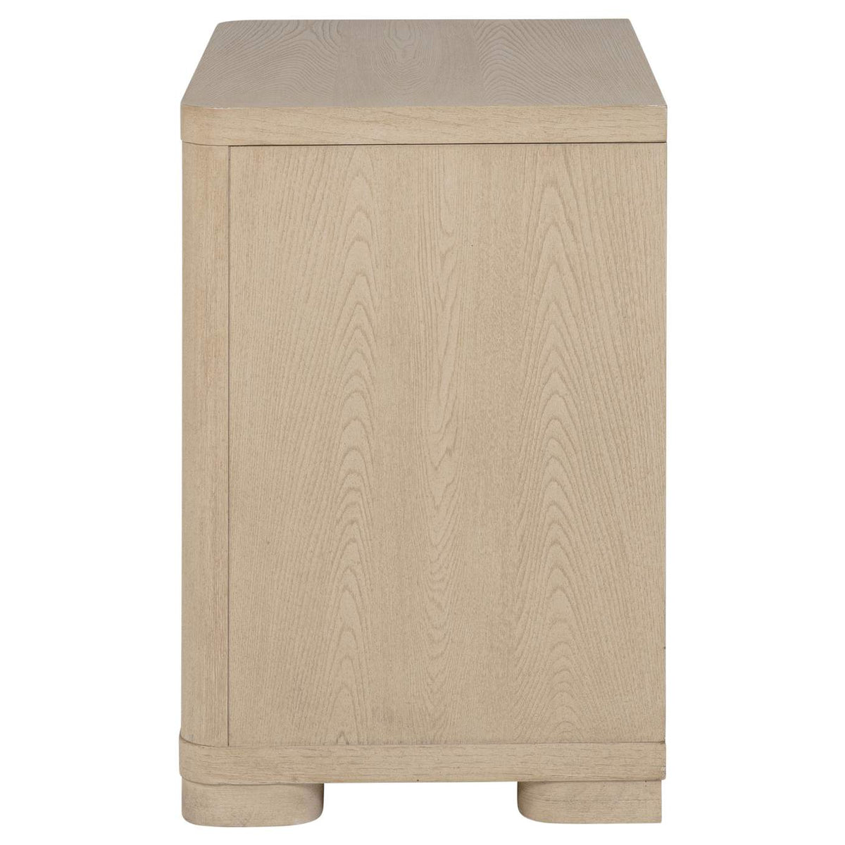 225082 Ladera 2-drawer Nightstand Bedside Table Light Elm