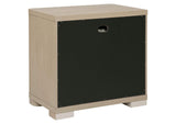 225082 Ladera 2-drawer Nightstand Bedside Table Light Elm