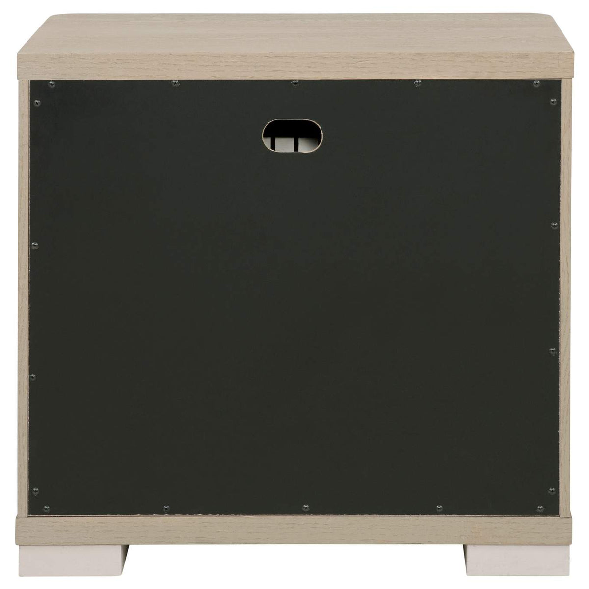 225082 Ladera 2-drawer Nightstand Bedside Table Light Elm