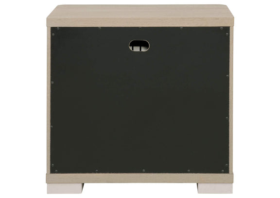 225082 Ladera 2-drawer Nightstand Bedside Table Light Elm