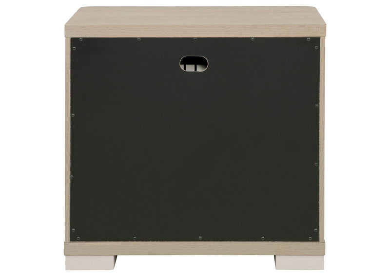 225082 Ladera 2-drawer Nightstand Bedside Table Light Elm