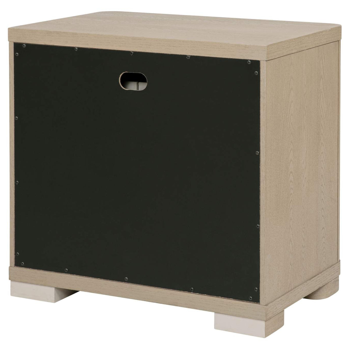 225082 Ladera 2-drawer Nightstand Bedside Table Light Elm