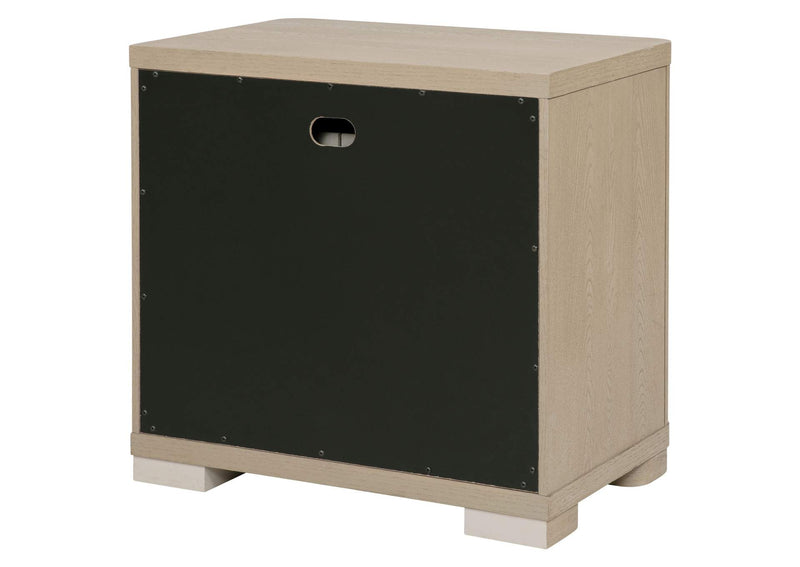 225082 Ladera 2-drawer Nightstand Bedside Table Light Elm