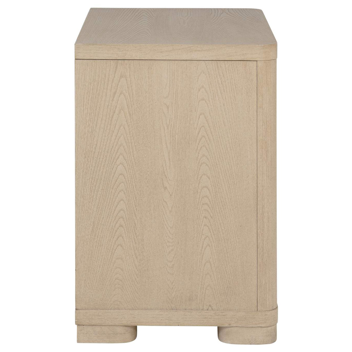 225082 Ladera 2-drawer Nightstand Bedside Table Light Elm