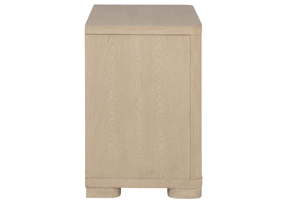 225082 Ladera 2-drawer Nightstand Bedside Table Light Elm