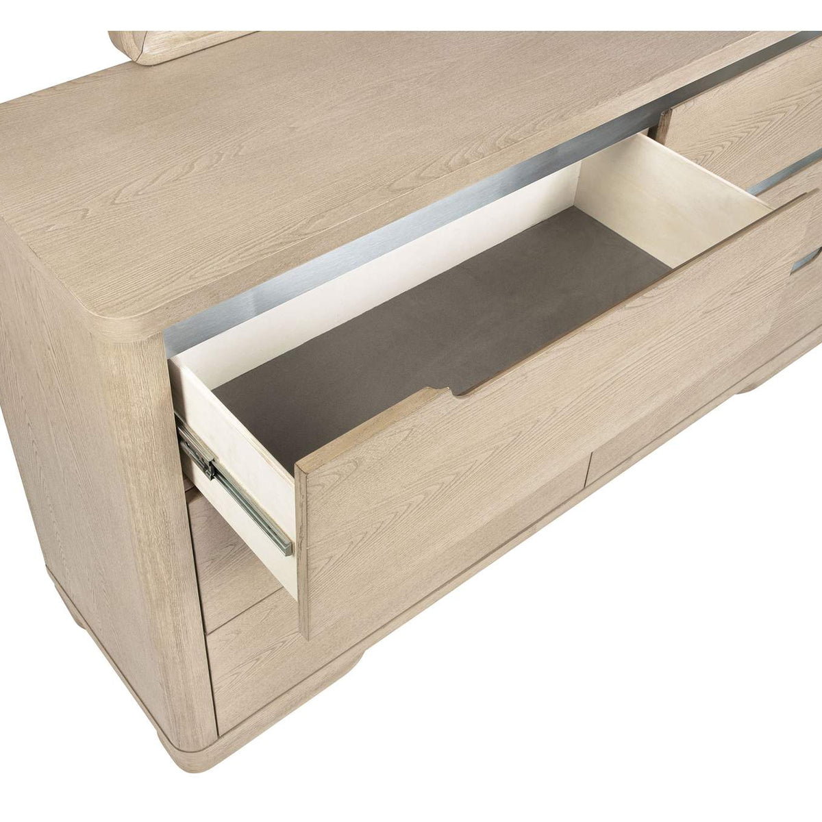 225083M Ladera 6-drawer Bedroom Dresser and Mirror Light Elm