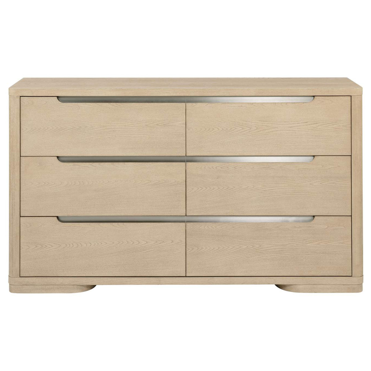 225083 Ladera 6-drawer Bedroom Dresser Light Elm