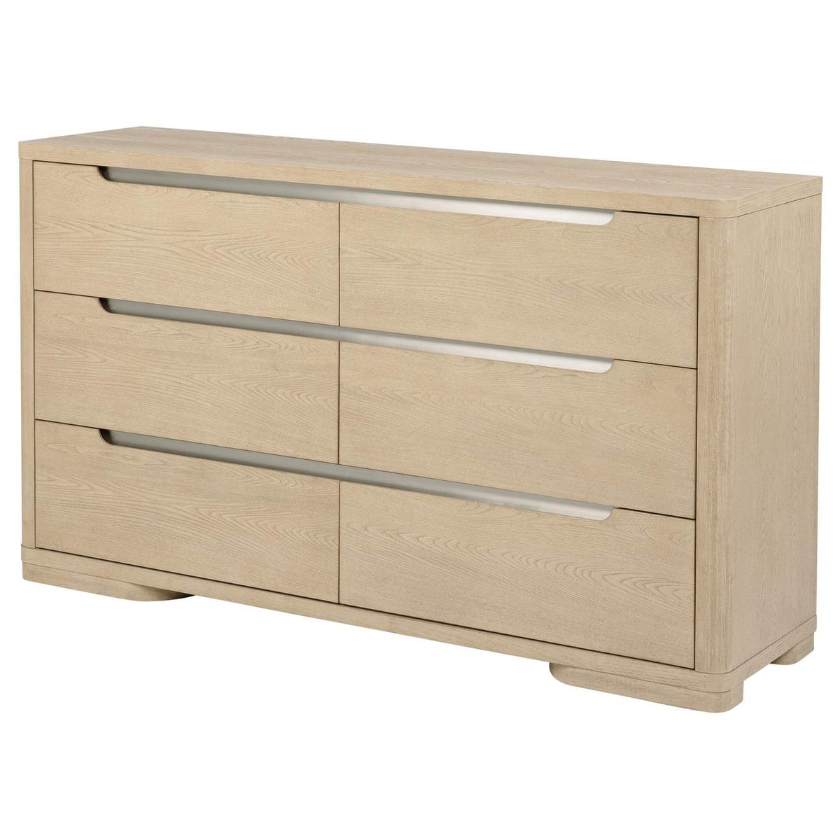225083 Ladera 6-drawer Bedroom Dresser Light Elm