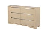225083 Ladera 6-drawer Bedroom Dresser Light Elm