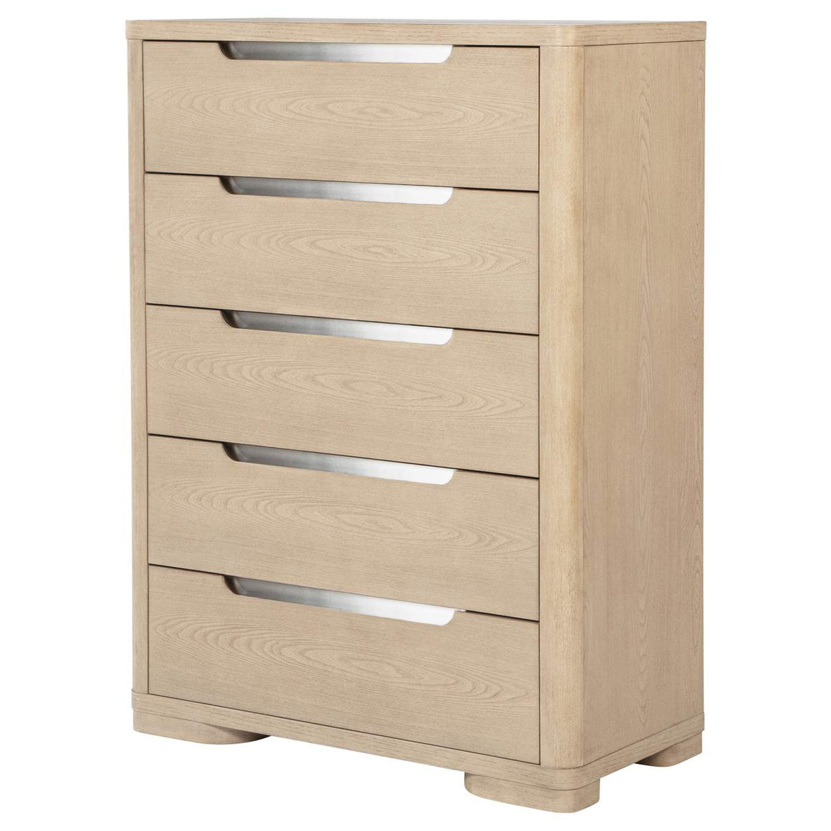 225085 Ladera 5-drawer Bedroom Chest of Drawers Light Elm