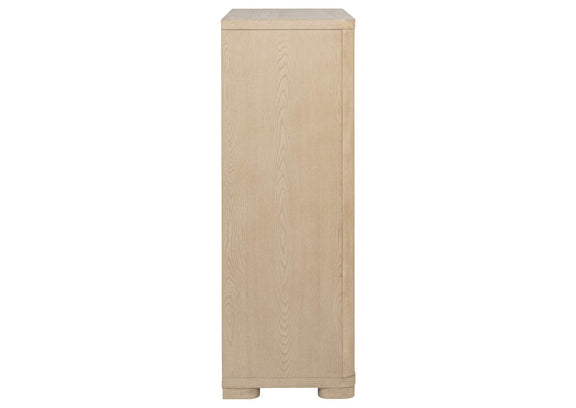 225085 Ladera 5-drawer Bedroom Chest of Drawers Light Elm