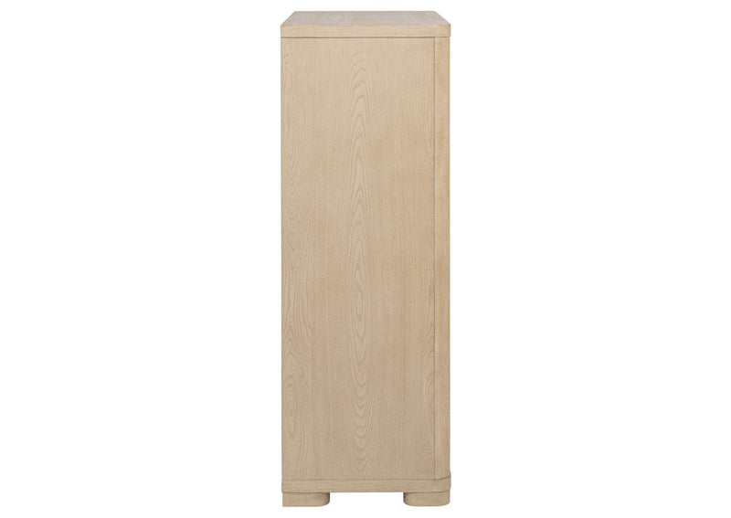 225085 Ladera 5-drawer Bedroom Chest of Drawers Light Elm