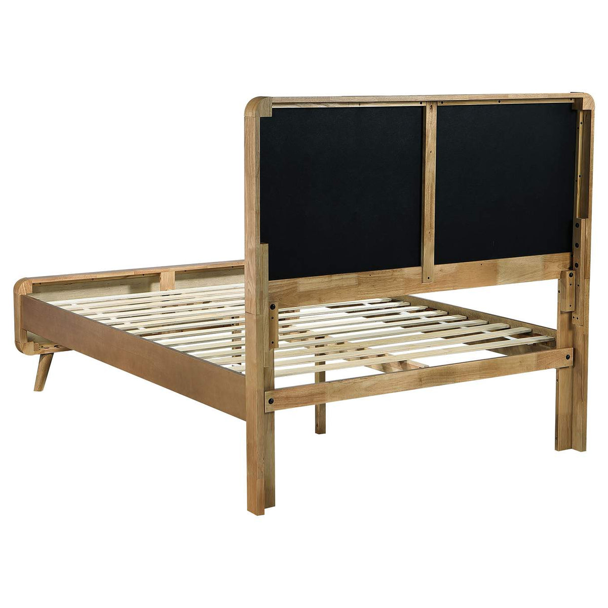 225091F Robyn Wood Full Platform Bed Light Ash
