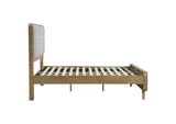 225091F Robyn Wood Full Platform Bed Light Ash