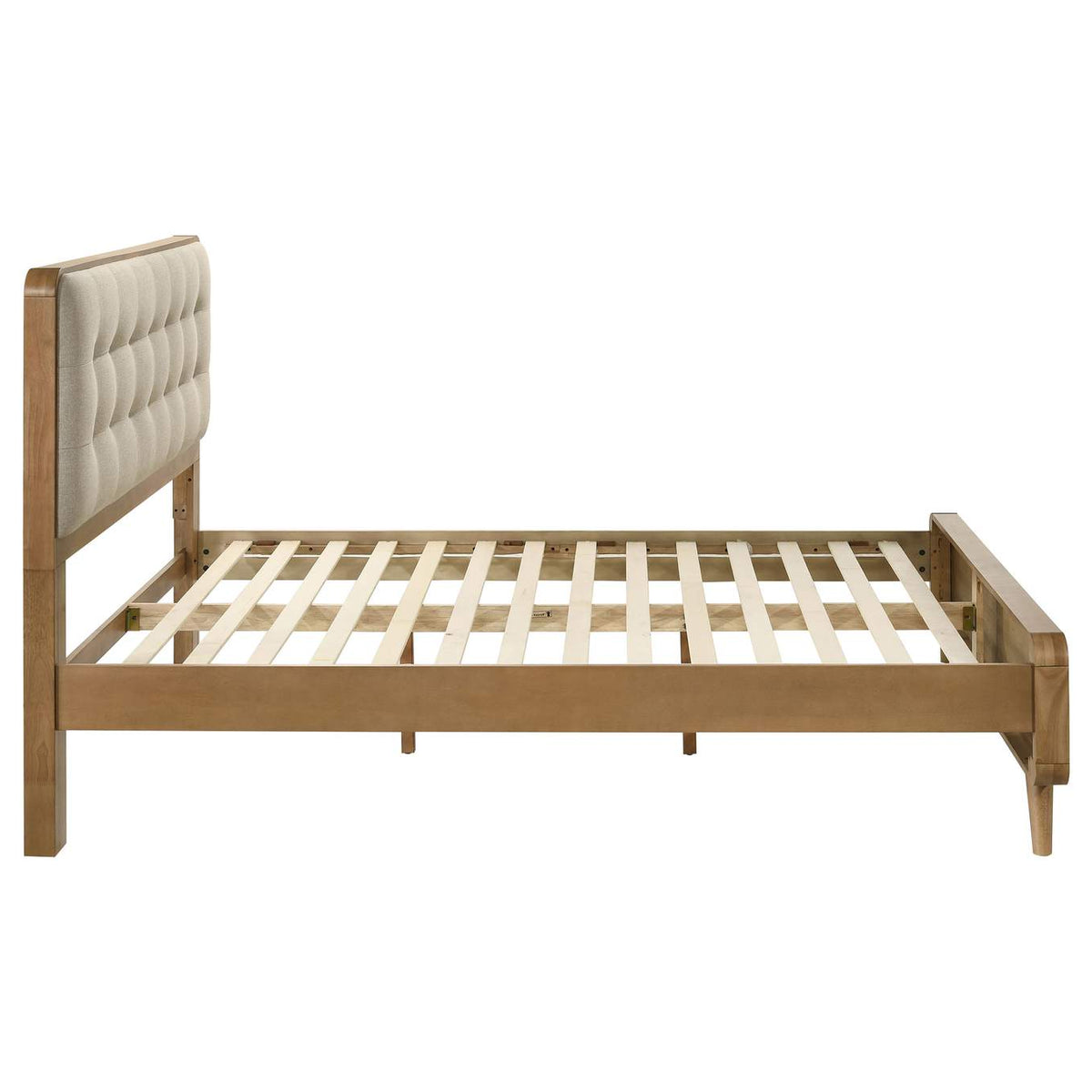 225091KE Robyn Wood Eastern King Platform Bed Light Ash