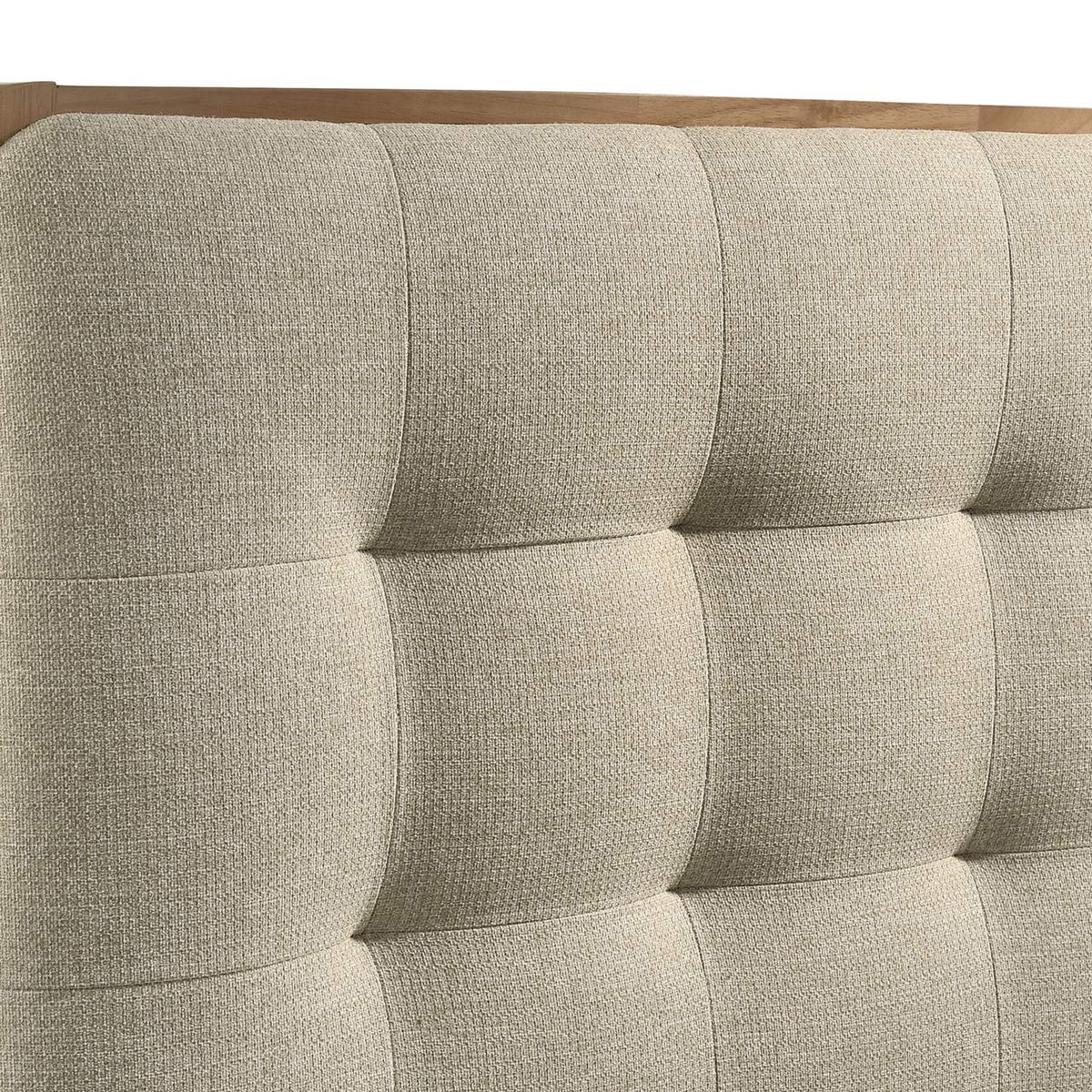 225091KE Robyn Wood Eastern King Platform Bed Light Ash
