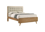 225091KW Robyn Wood California King Platform Bed Light Ash
